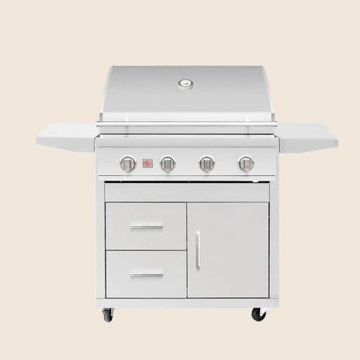 Summerset Deluxe Cart for 32″ Sizzler / Sizzler Pro Grill - CART-SZR32-DC Summerset Dreamwood Living