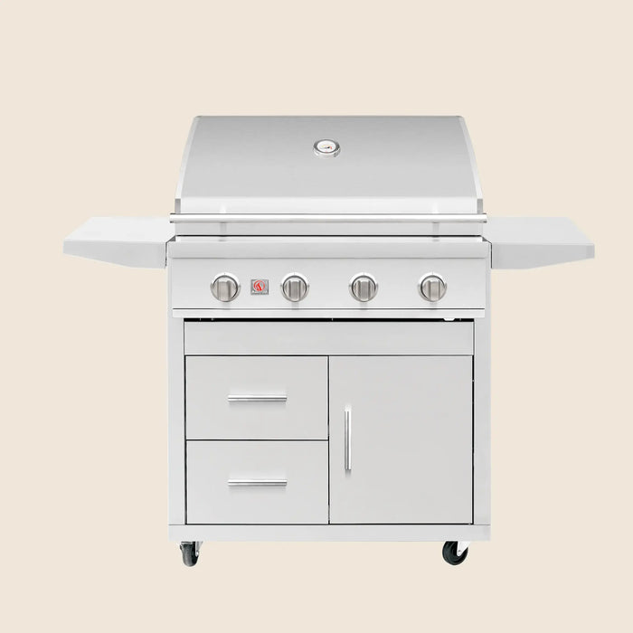 Summerset Deluxe Cart for 32″ Sizzler / Sizzler Pro Grill - CART-SZR32-DC Summerset Dreamwood Living