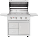 Summerset Deluxe Cart for 32″ Sizzler / Sizzler Pro Grill - CART-SZR32-DC Summerset Dreamwood Living