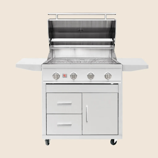 Summerset Deluxe Cart for 32″ Sizzler / Sizzler Pro Grill - CART-SZR32-DC Summerset Dreamwood Living