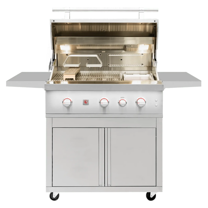Summerset Deluxe Cart for 36″ Quest Grill - CART-QST36-DC Summerset Dreamwood Living