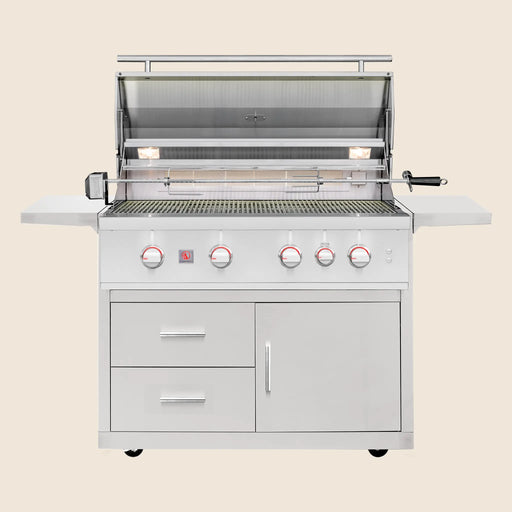 Summerset Deluxe Cart for 40″ TRL Pro Grill - CART-TRL40-DC Summerset Dreamwood Living