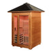 SunRay Bristow 2 Person Outdoor Traditional Sauna with Window - Canadian Hemlock SunRay Saunas