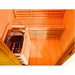SunRay Bristow 2 Person Outdoor Traditional Sauna with Window - Canadian Hemlock SunRay Saunas