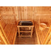 SunRay Solace 2 Person Barrel Outdoor Traditional Sauna - Western Red Cedar SunRay Saunas