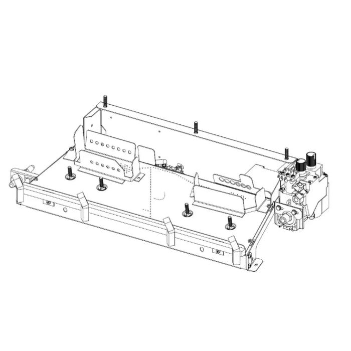 Superior Nature-Flame Gas Burner With Embers Superior Dreamwood Living