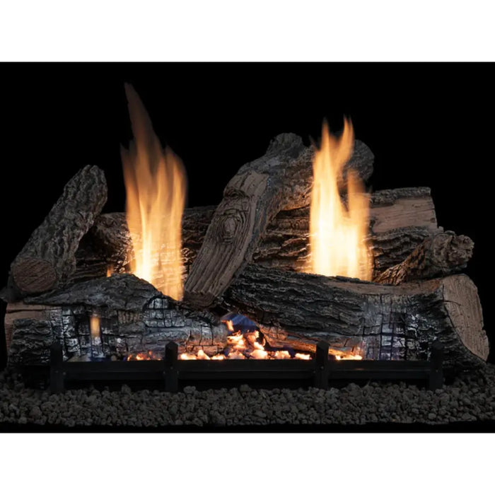 Superior Nature-Flame Series Granite Ridge Concrete Vent-Free Gas Log Set Superior Dreamwood Living