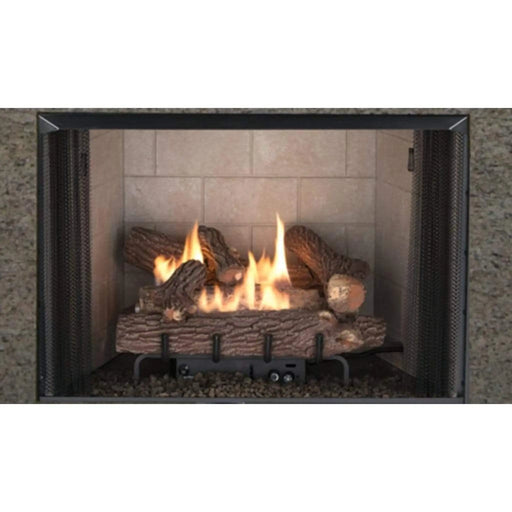 Superior VRT2542 42" Traditional Vent-Free Gas Fireplace With White Stacked Refractory Panels Superior Dreamwood Living