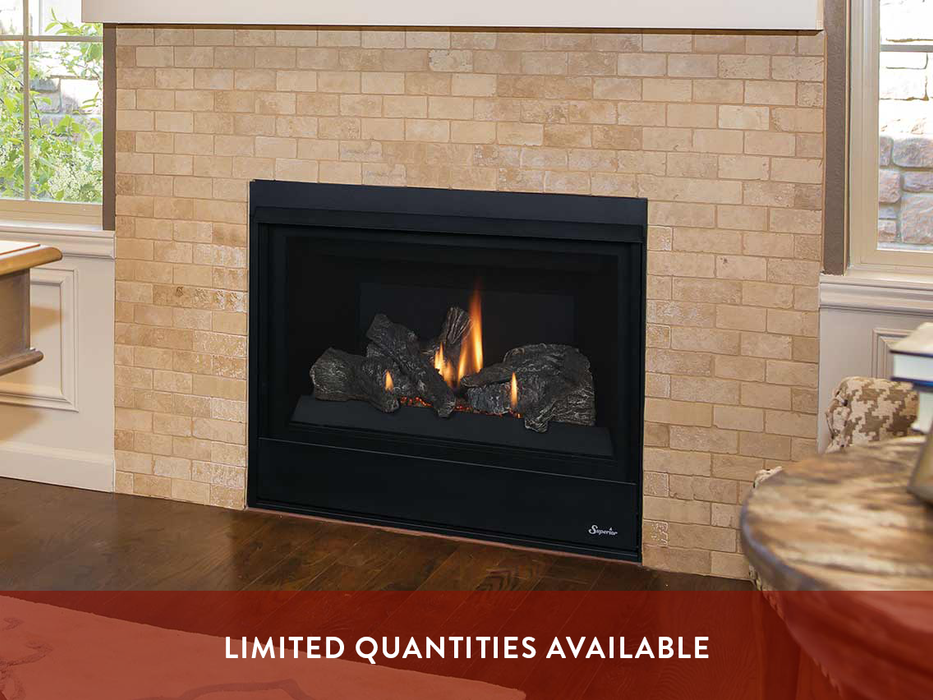 Superior DRT2033 33" Traditional Direct Vent Gas Fireplace