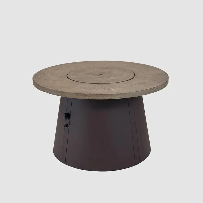 The Outdoor GreatRoom Company 42" Cirvalo Round Gas Fire Pit Table The Outdoor GreatRoom Company Dreamwood Living