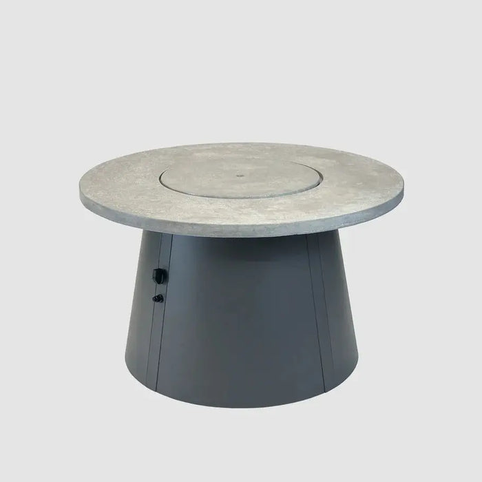 The Outdoor GreatRoom Company 42" Cirvalo Round Gas Fire Pit Table The Outdoor GreatRoom Company Dreamwood Living