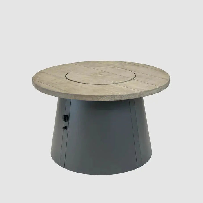 The Outdoor GreatRoom Company 42" Cirvalo Round Gas Fire Pit Table The Outdoor GreatRoom Company Dreamwood Living