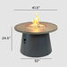 The Outdoor GreatRoom Company 42" Cirvalo Round Gas Fire Pit Table The Outdoor GreatRoom Company Dreamwood Living