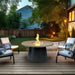 The Outdoor GreatRoom Company 48" Cirvalo Round Gas Fire Pit Table The Outdoor GreatRoom Company Dreamwood Living