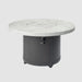 The Outdoor GreatRoom Company Beacon Round Gas Fire Pit Table - BC-20-MNB/BC-20-WO The Outdoor GreatRoom Company Dreamwood Living