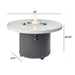The Outdoor GreatRoom Company Beacon Round Gas Fire Pit Table - BC-20-MNB/BC-20-WO The Outdoor GreatRoom Company Dreamwood Living