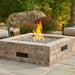 The Outdoor GreatRoom Company Bronson Block Square Gas Fire Pit Kit - BRON5151-K The Outdoor GreatRoom Company Dreamwood Living