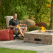 The Outdoor GreatRoom Company Bronson Block Square Gas Fire Pit Kit - BRON5151-K The Outdoor GreatRoom Company Dreamwood Living