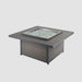 The Outdoor GreatRoom Company Brooks Square Taupe Fire Pit Table - BRK-2424-19-K The Outdoor GreatRoom Company Dreamwood Living