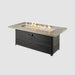 The Outdoor GreatRoom Company Cedar Ridge Linear Gas Fire Pit Table - CR-1242-K The Outdoor GreatRoom Company Dreamwood Living