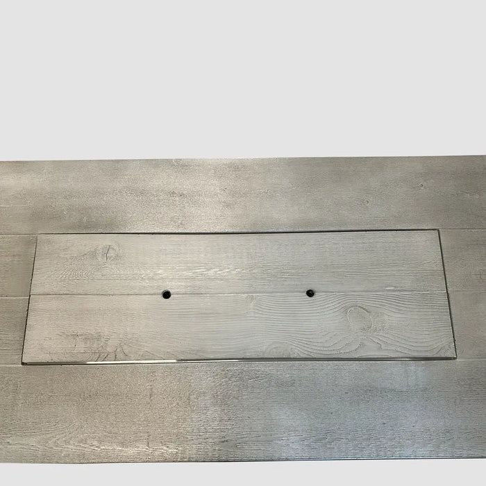 The Outdoor GreatRoom Company Cedar Ridge Linear Gas Fire Pit Table - CR-1242-K The Outdoor GreatRoom Company Dreamwood Living