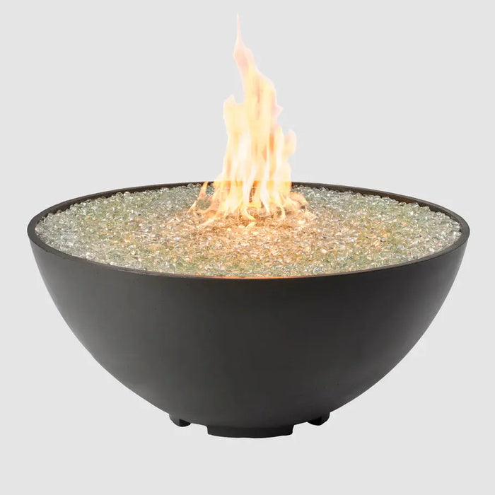 The Outdoor GreatRoom Company Cove Concrete Edge Gas Fire Pit Bowl 42" The Outdoor GreatRoom Company Dreamwood Living