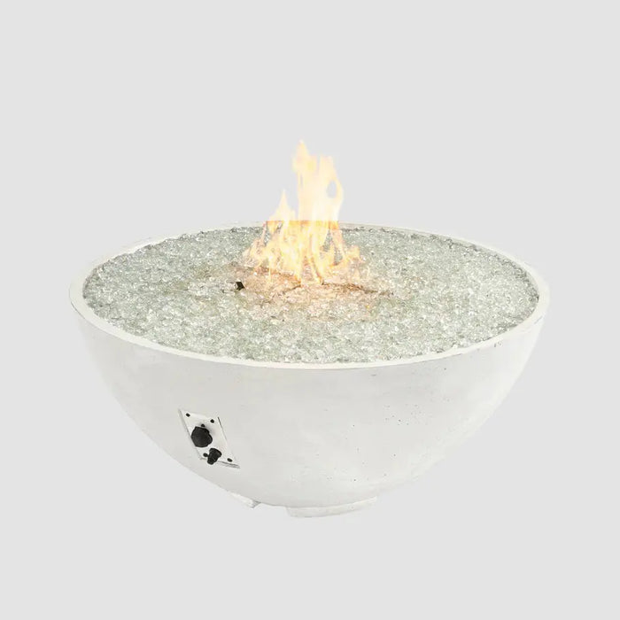 The Outdoor GreatRoom Company Cove Concrete Edge Gas Fire Pit Bowl 42" The Outdoor GreatRoom Company Dreamwood Living