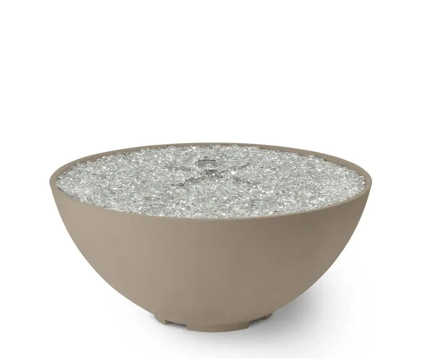 The Outdoor GreatRoom Company Cove Concrete Edge Gas Fire Pit Bowl 42" The Outdoor GreatRoom Company Dreamwood Living