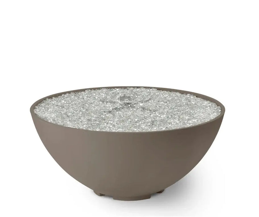 The Outdoor GreatRoom Company Cove Concrete Edge Gas Fire Pit Bowl 42" The Outdoor GreatRoom Company Dreamwood Living