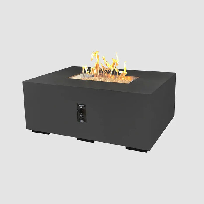 The Outdoor GreatRoom Company Cove Concrete Linear Gas Fire Pit The Outdoor GreatRoom Company Dreamwood Living