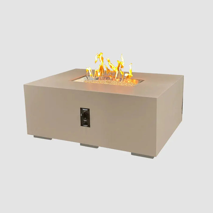 The Outdoor GreatRoom Company Cove Concrete Linear Gas Fire Pit The Outdoor GreatRoom Company Dreamwood Living