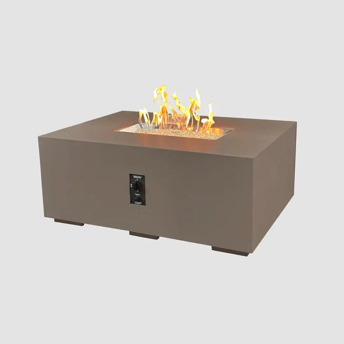 The Outdoor GreatRoom Company Cove Concrete Linear Gas Fire Pit The Outdoor GreatRoom Company Dreamwood Living