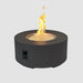 The Outdoor GreatRoom Company Cove Concrete Round Gas Fire Pit Table The Outdoor GreatRoom Company Dreamwood Living