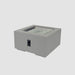 The Outdoor GreatRoom Company Cove Concrete Square Gas Fire Pit Table The Outdoor GreatRoom Company Dreamwood Living