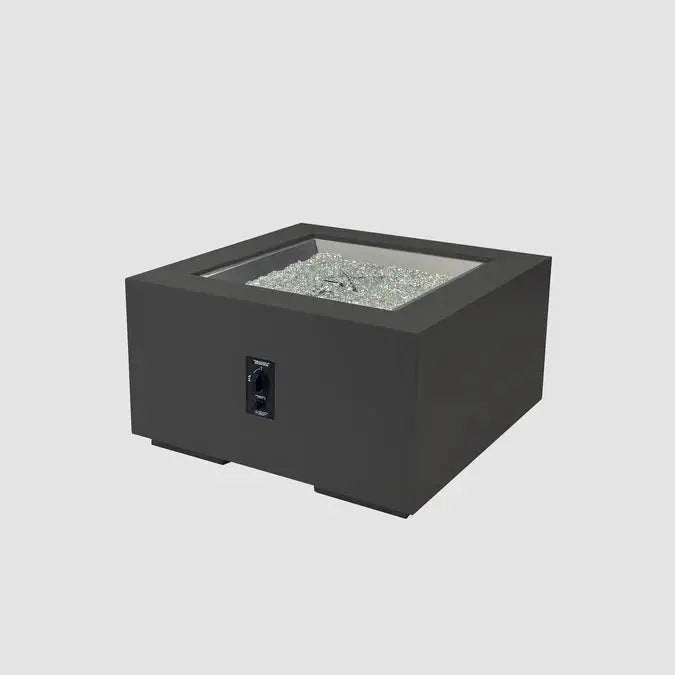 The Outdoor GreatRoom Company Cove Concrete Square Gas Fire Pit Table The Outdoor GreatRoom Company Dreamwood Living