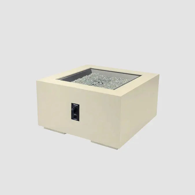 The Outdoor GreatRoom Company Cove Concrete Square Gas Fire Pit Table The Outdoor GreatRoom Company Dreamwood Living