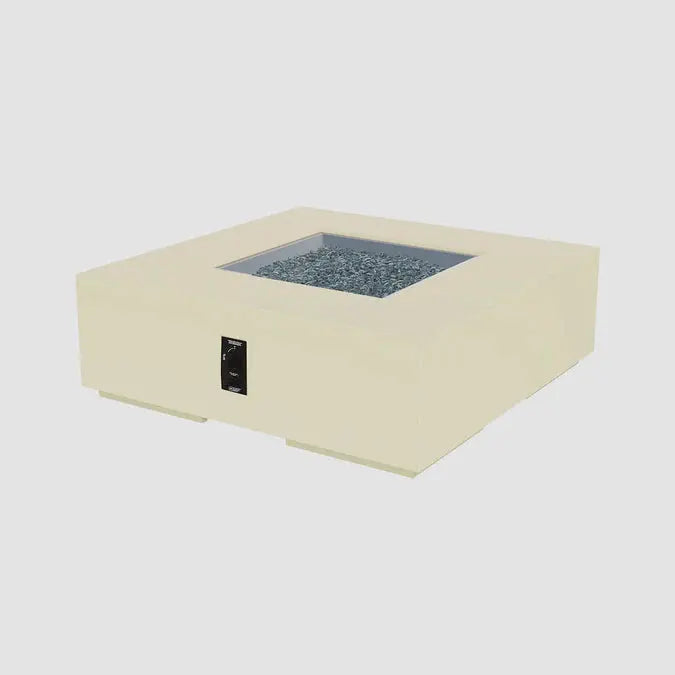 The Outdoor GreatRoom Company Cove Concrete Square Gas Fire Pit Table The Outdoor GreatRoom Company Dreamwood Living