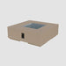 The Outdoor GreatRoom Company Cove Concrete Square Gas Fire Pit Table The Outdoor GreatRoom Company Dreamwood Living