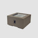 The Outdoor GreatRoom Company Cove Concrete Square Gas Fire Pit Table The Outdoor GreatRoom Company Dreamwood Living