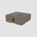 The Outdoor GreatRoom Company Cove Concrete Square Gas Fire Pit Table The Outdoor GreatRoom Company Dreamwood Living