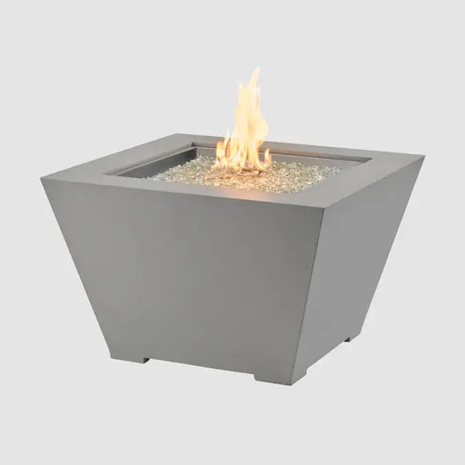 The Outdoor GreatRoom Company Cove Concrete Trapezoid Gas Fire Pit The Outdoor GreatRoom Company Dreamwood Living