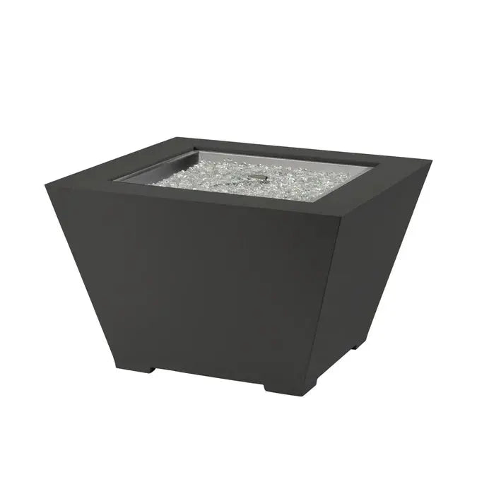 The Outdoor GreatRoom Company Cove Concrete Trapezoid Gas Fire Pit The Outdoor GreatRoom Company Dreamwood Living