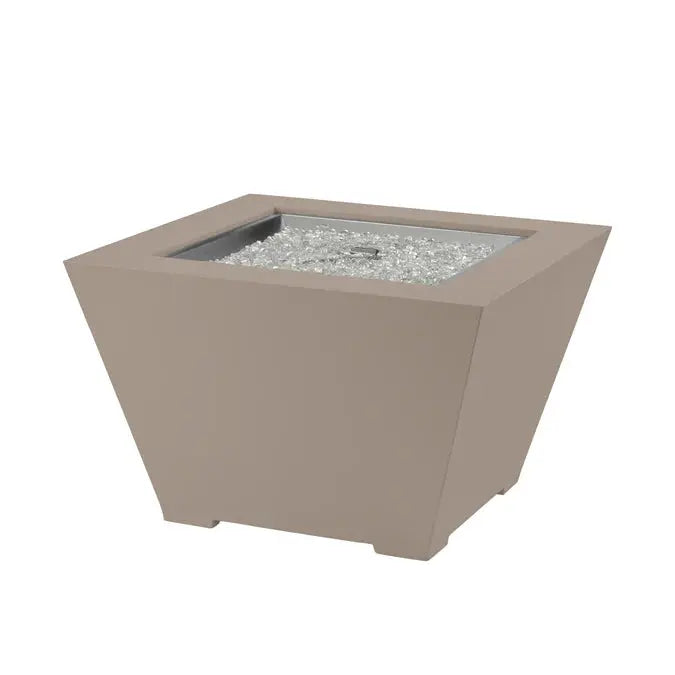 The Outdoor GreatRoom Company Cove Concrete Trapezoid Gas Fire Pit The Outdoor GreatRoom Company Dreamwood Living