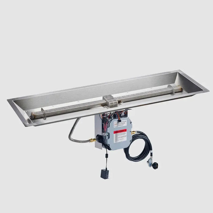 The Outdoor GreatRoom Company Crystal Fire Plus Linear Gas Burner The Outdoor GreatRoom Company Dreamwood Living