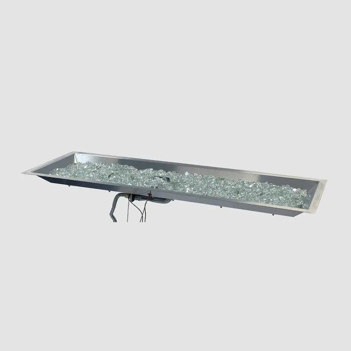 The Outdoor GreatRoom Company Crystal Fire Plus Linear Gas Burner The Outdoor GreatRoom Company Dreamwood Living