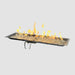 The Outdoor GreatRoom Company Crystal Fire Plus Linear Gas Burner The Outdoor GreatRoom Company Dreamwood Living