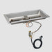 The Outdoor GreatRoom Company Crystal Fire Plus Linear Gas Burner The Outdoor GreatRoom Company Dreamwood Living