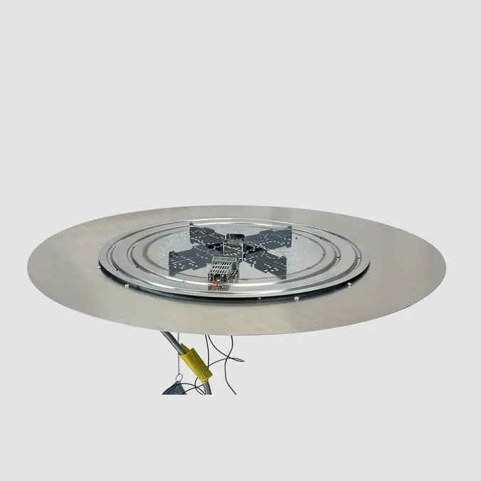 The Outdoor GreatRoom Company Crystal Fire Plus Round Gas Burner Insert and Plate Kit The Outdoor GreatRoom Company Dreamwood Living