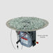 The Outdoor GreatRoom Company Crystal Fire Plus Round Gas Burner Insert and Plate Kit The Outdoor GreatRoom Company Dreamwood Living
