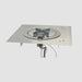 The Outdoor GreatRoom Company Crystal Fire Plus Square Gas Burner Insert and Plate Kit The Outdoor GreatRoom Company Dreamwood Living